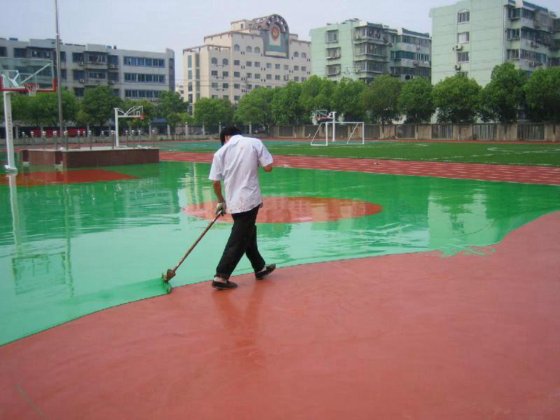 丙烯酸球场，篮球场建造基础要求